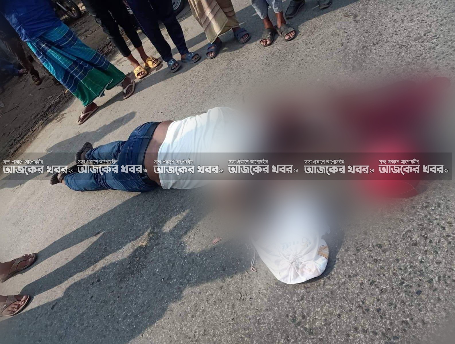 টঙ্গীতে ড্রাম ট্রাকের ধাক্কায় স্পেন প্রবাসীর মৃত্যু