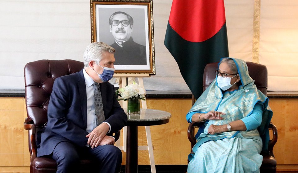 জাতিসংঘের বলিষ্ঠ ভূমিকার আহ্বান প্রধানমন্ত্রীর