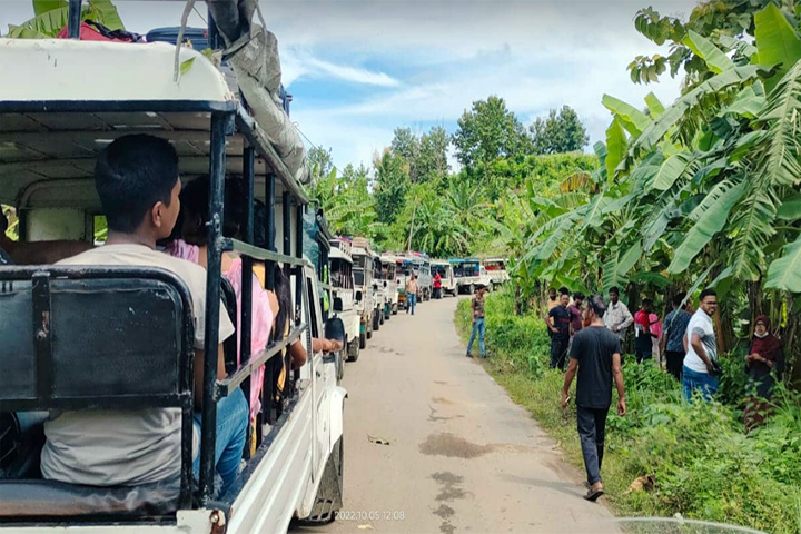 সাড়ে ছয় ঘণ্টা পর স্বাভাবিক সাজেক
