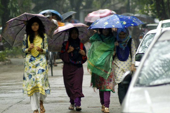 শুক্রবার দেশের যেসব জায়গায় বৃষ্টি হতে পারে
