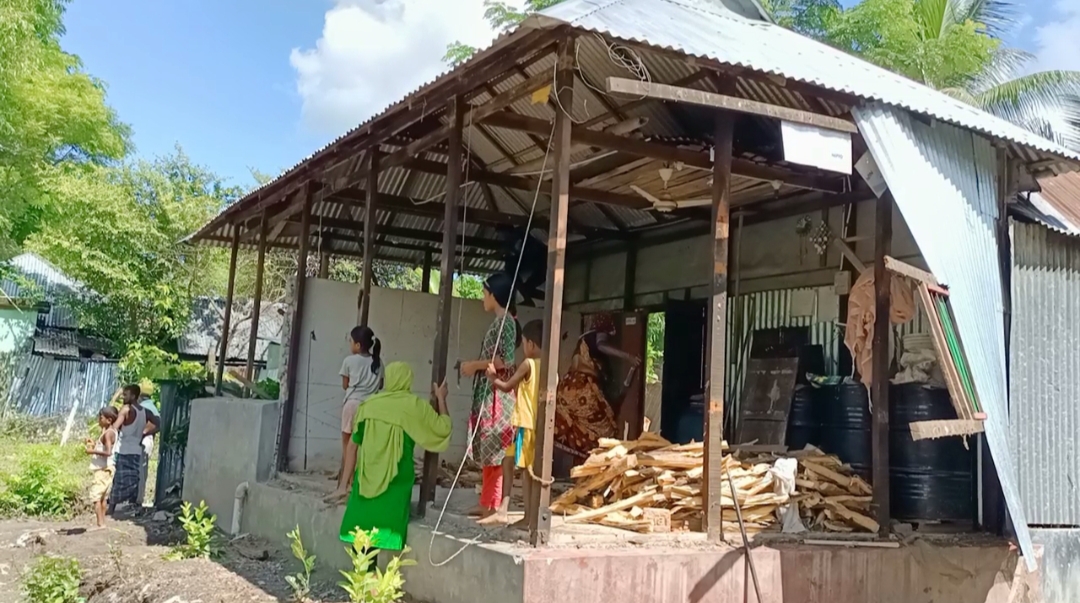 নবীনগরে সরকারি যায়গা অবৈধ দখল উচ্ছেদ করলেন এসিল্যান্ড