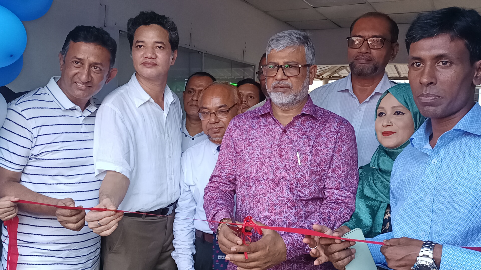 নবীনগরে দানবীর মহেশচন্দ্র ভট্রাচার্য্য বিদ্যাপীঠ কলেজের একাডেমিক ভবন-৩ শুভ উদ্বোধন