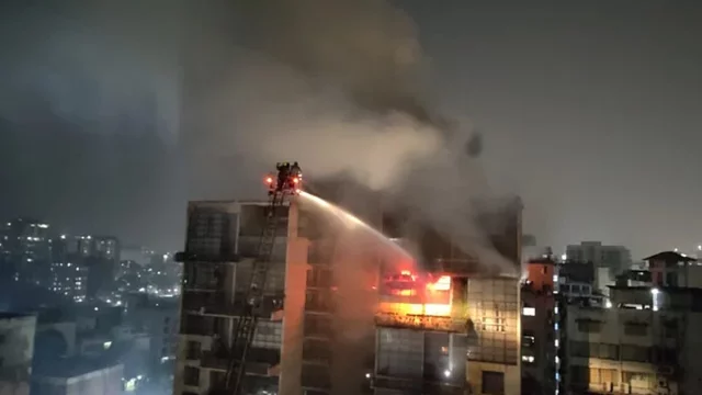 গুলশানে ভবনে আগুন, এক ব্যক্তির মৃত্যু