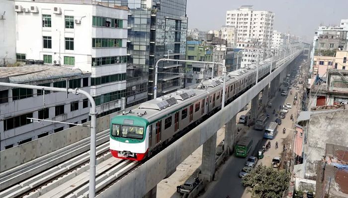 চালু হলো মেট্রোরেলের উত্তরা সেন্টার স্টেশন